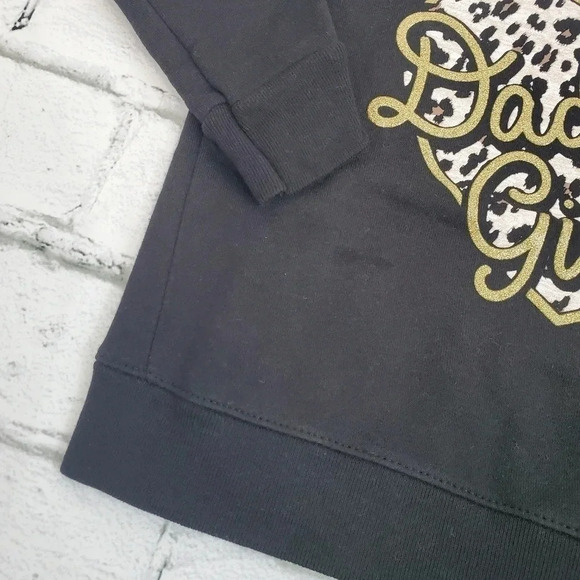 Daddys Girl Girls Fleece Lined Sweatshirt and Sweatpants Matching Set - Picture 5 of 9